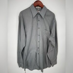 Etienne Aigner Charcoal Dress Shirt